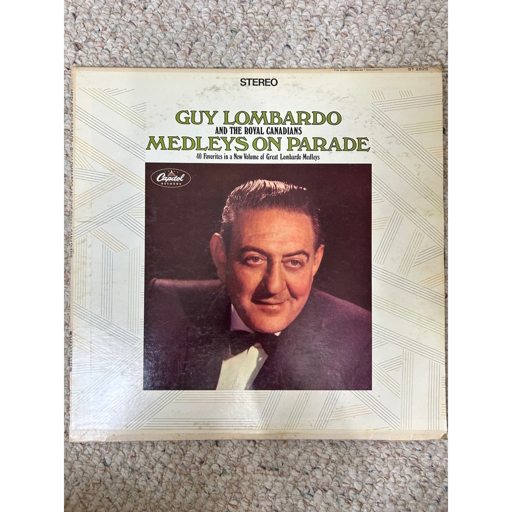 Guy Lombardo Medleys on Parade Vinyl LP Capitol ST 2825 Big Band Stereo